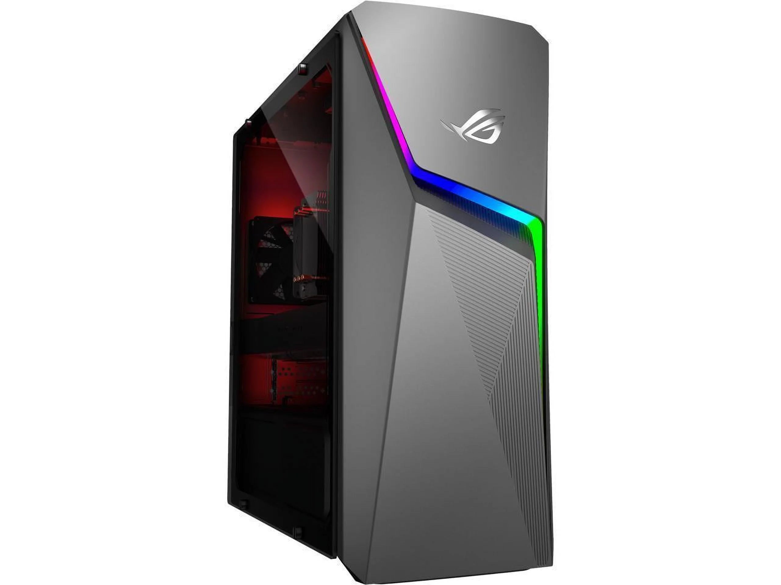 Used ASUS ROG Strix GL10DH Gaming Desktop PC AMD Ryzen 7 3700X GeForce RTX 2070 Super 16 GB DDR4 RAM 1 TB HHD + 512 GB SSD Wi-Fi 5 Windows 10 Home GL10DH-PH772
