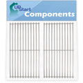 2-Pack BBQ Grill Cooking Grates Replacement Parts for Grand Hall Y0202XCNG - Compatible Barbeque Grid 18 3/4