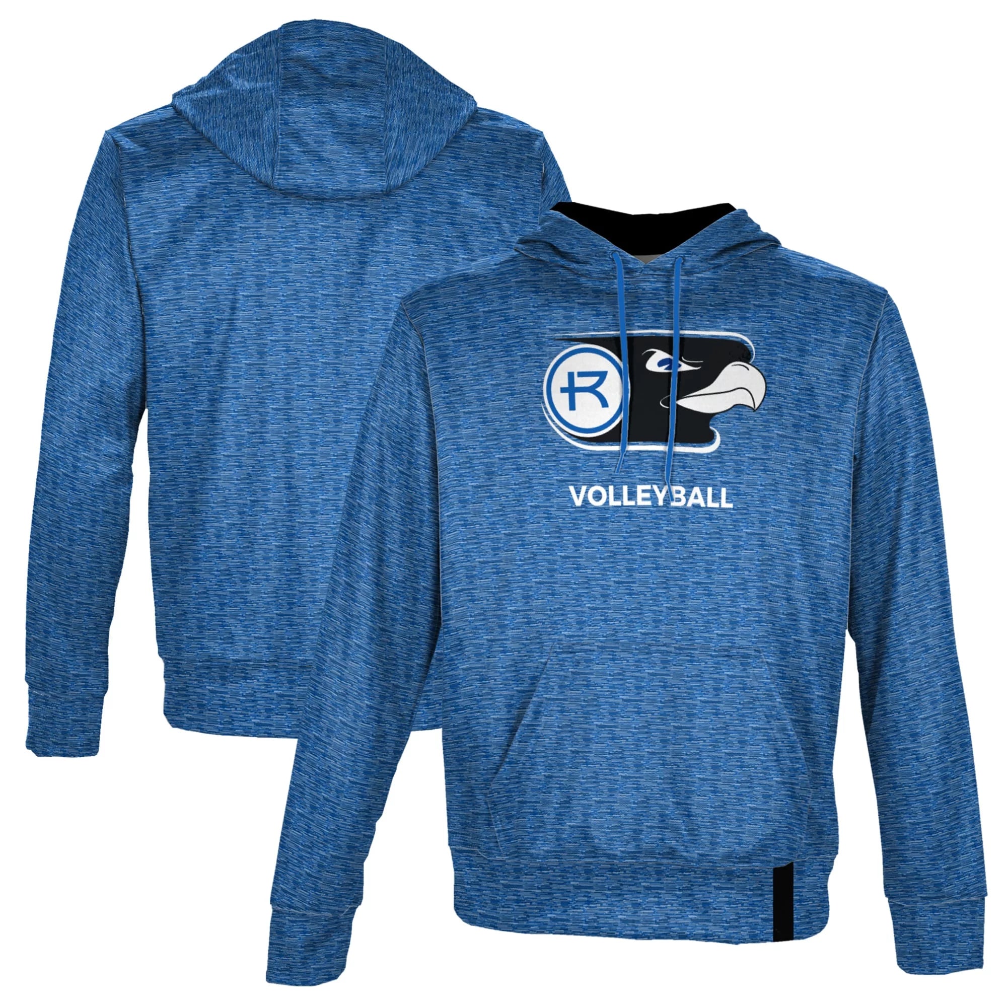 Men's ProSphere Royal Rockhurst Hawks Volleyball Name Drop Pullover Hoodie