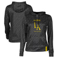 Women's Black Cal State L.A. Golden Eagles Volleyball Pullover Hoodie