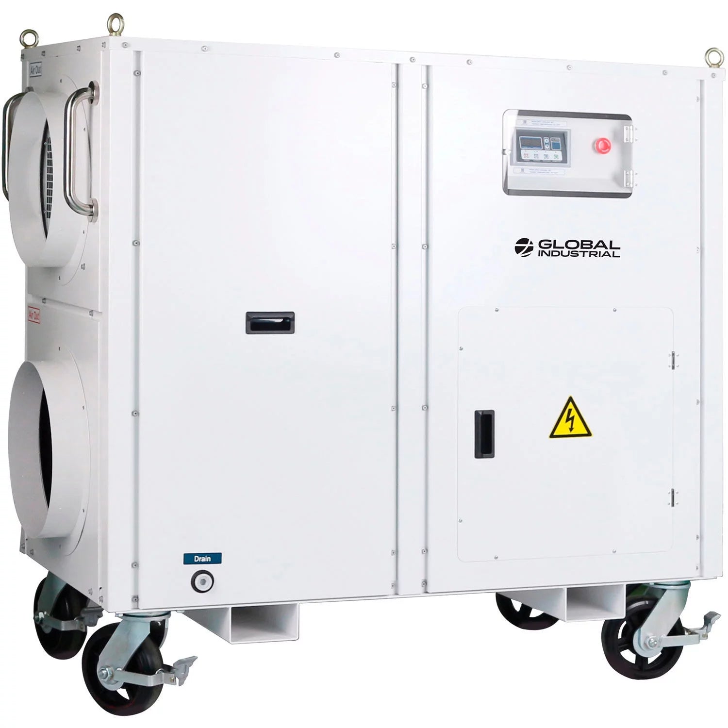 Global Industrial Outdoor Rated Portable Air Conditioner, 5 Tons, 60,000 BTU, 220V