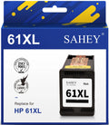 61XL Black Ink Cartridge for HP 61 61XL 61 XL Black Ink Cartridges for HP Envy 4500 5530 Deskjet 1000 1010 1510 2540 3050 Officejet 2620 4630 (1 Black)