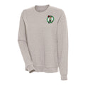 Women's Antigua Oatmeal Boston Celtics Action Pullover Sweatshirt