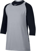 nike boys' pro cool -sleeve baseball shirt