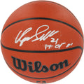 Dominique Wilkins Atlanta Hawks Autographed Wilson Authentic Series Indoor/Outdoor Basketball with HOF 06 Inscription - Fanatics Authentic Certified