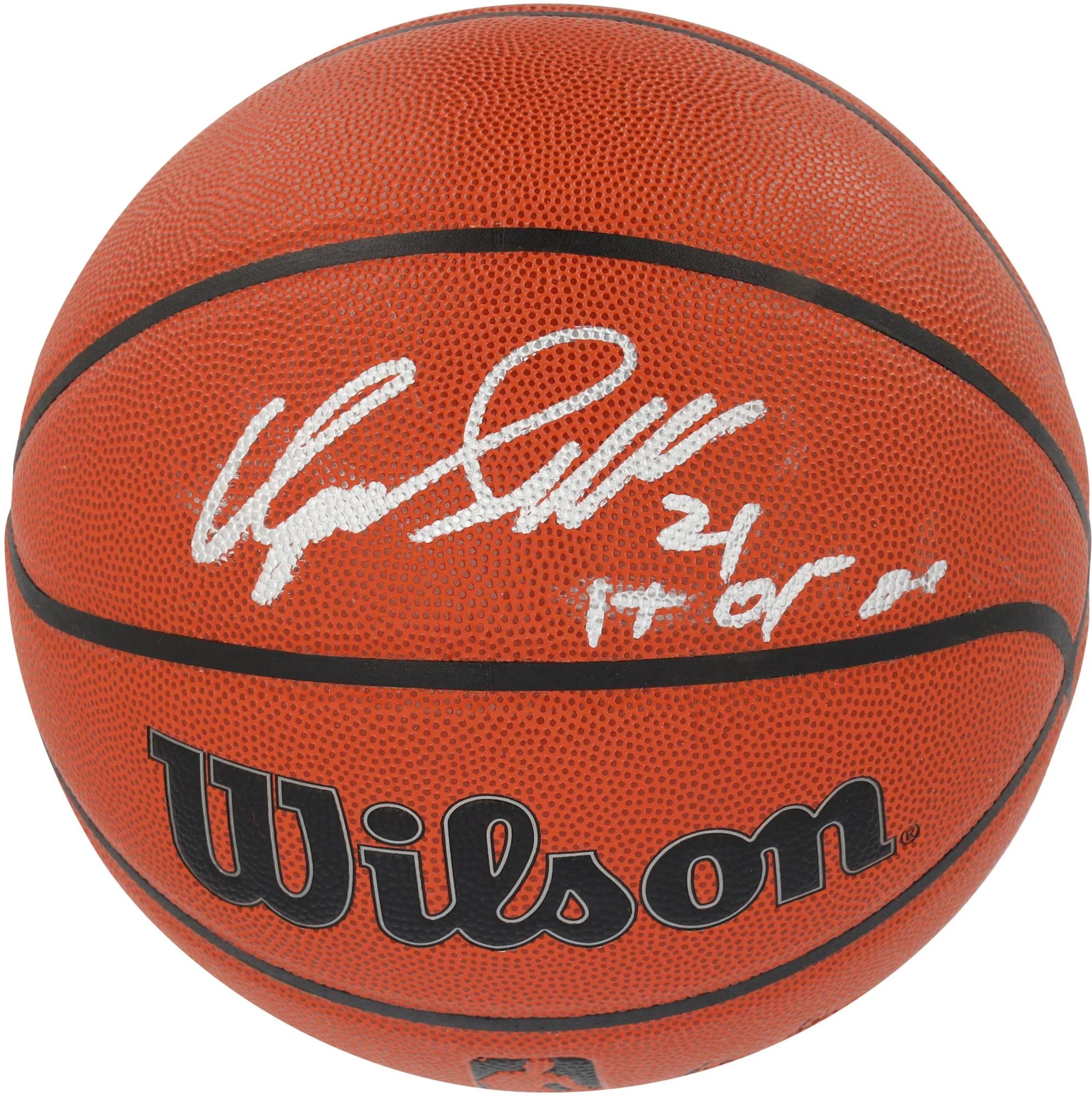 Dominique Wilkins Atlanta Hawks Autographed Wilson Authentic Series Indoor/Outdoor Basketball with HOF 06 Inscription - Fanatics Authentic Certified