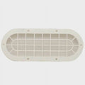 Crownline Boat Vent Grille Cover 35011 | Oval White Plastic
