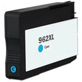 Remanufactured PrinterDash Replacement for HP OfficeJet Pro 9010/9014e/9015e/9019/9020e/9022e/9023/9025e/9026/9028e Cyan High Yield Inkjet (1600 Page Yield) (NO. 962XL) (3HZ96AN)