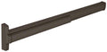 Jackson 312085L47313 48 Dark Bronze Model 2085 Concealed Vertical Rod Panic Exit Device Dual Point Latching with Top Latch and Bottom Hex Bolt Left Hand Reverse Bevel