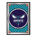Charlotte Hornets: Team Spirit - Framed Mirrored Wall Sign