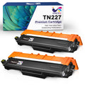 TN227 High Yield Toner Cartridges 2 black - Compatible Replacement for Brother TN227 TN223 TN-227 Work with HL-L3290CDW HL-L3210CW MFC-L3770CDW MFC-L3750CDW MFC-L3710CW Printer