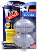 Twin Pack Single Cup Brewer De-Scaler - Works with most single cup coffee makers and Fits Keurig coffee. MADE IN USA