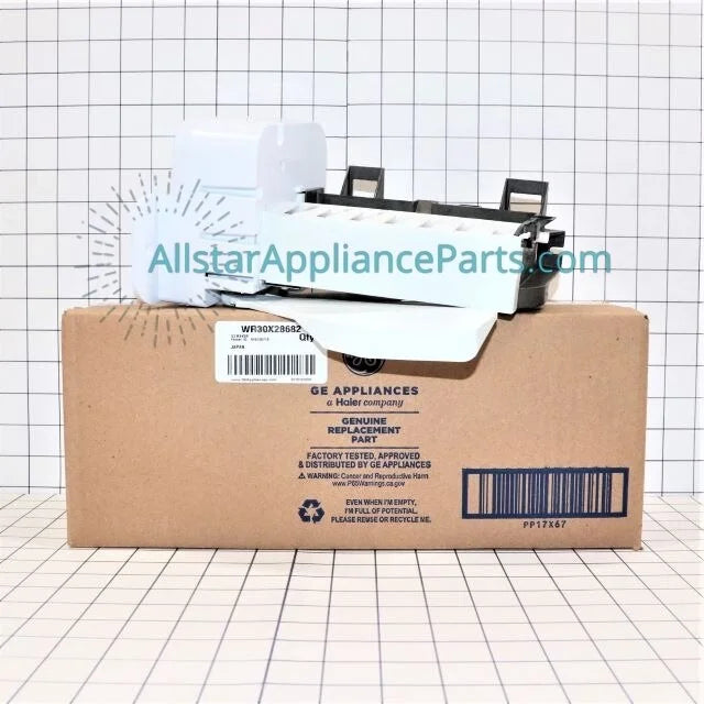 GE Refrigerator Ice Maker Assembly WR30X28682