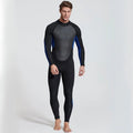 SafeMax Mens 3mm neoprene Wetsuit, Full Body Diving Suit Front Zip Wetsuit for Diving Snorkeling Surfing Swimming