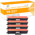 Toner H-Party 4-Pack Compatible Toner Cartridge for Brother TN-227 TN-227BK TN-227C TN-227M TN-227Y MFC-L3750CDW HL-L3210CW HL-L3290CD HL-L3230CDW Printer Ink Black, Cyan, Magenta, Yellow