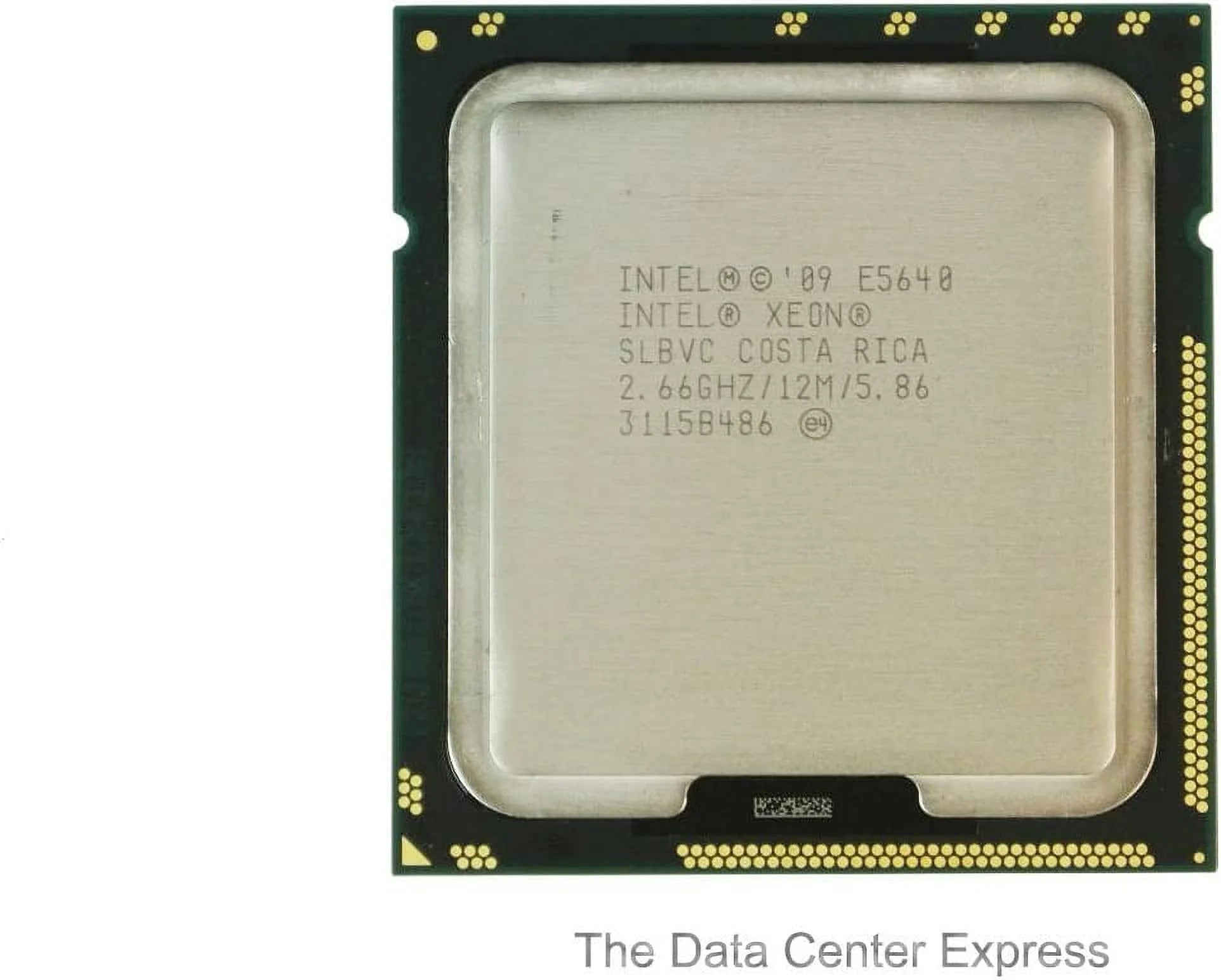 Intel E5640 2.66Ghz 12M 80W 4-core Processor SLBVC 594885-001