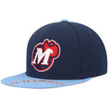 Men's Mitchell & Ness x Lids Navy/Light Blue Dallas Mavericks Hardwood Classics Reload 3.0 Snapback Hat - OSFA