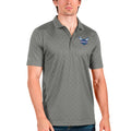 Men's Antigua Steel Charlotte Hornets Spark Polo