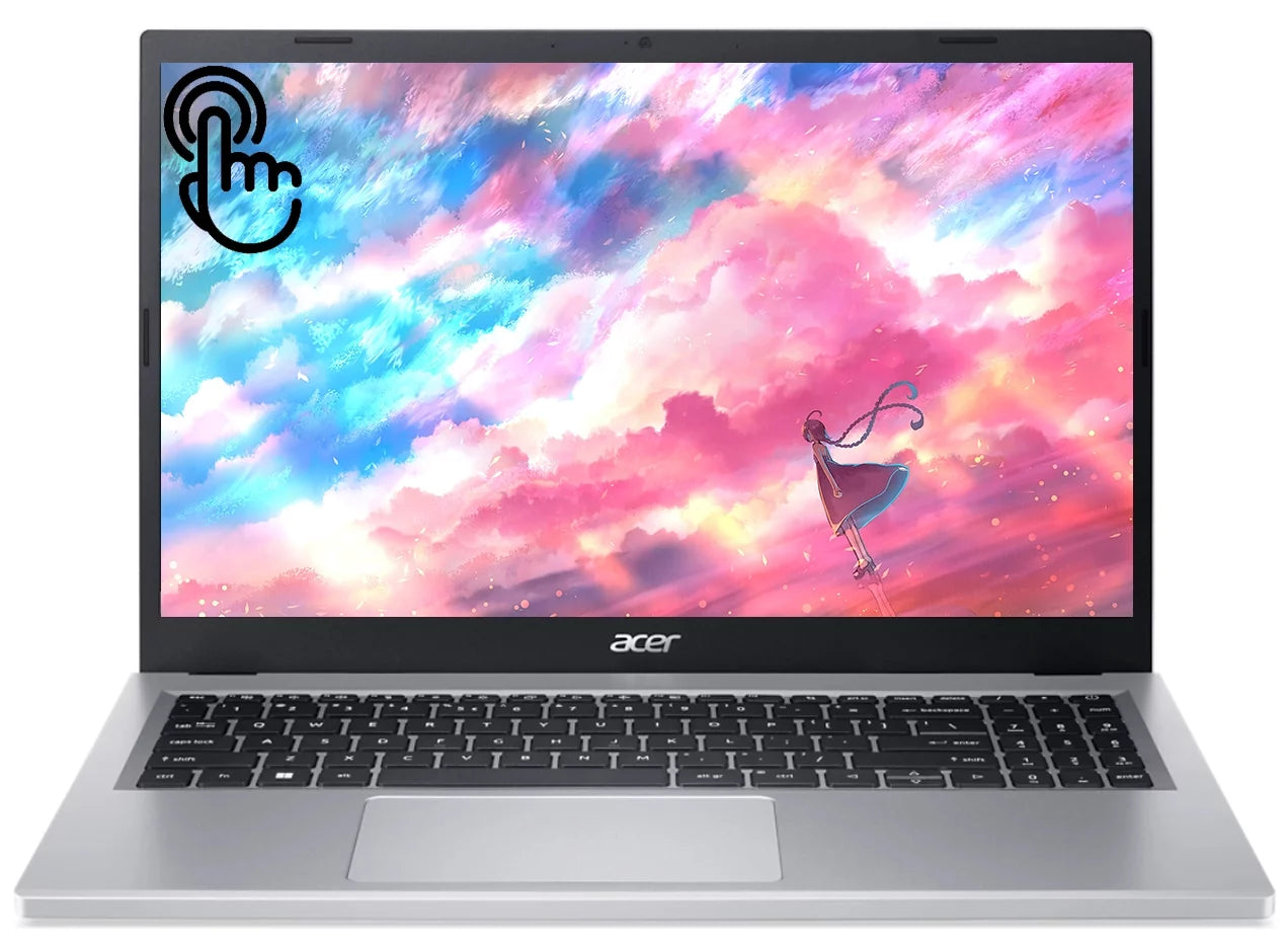Acer Aspire 3 Laptop, 15.6¡± FHD IPS Touchscreen Computer, AMD Ryzen 5 7520U Processor(Quad-Core), 16GB RAM, 512GB SSD, AMD Radeon Graphics, Wi-Fi 6, Numeric Keypad, Bluetooth, Windows 11 Home