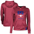 Women's Red SMU Mustangs Volleyball Pullover Hoodie