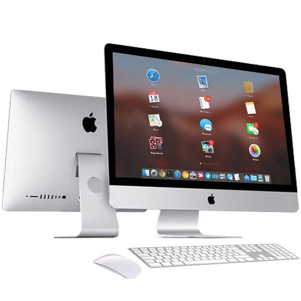 Restored Apple iMac 21.5 Thin Desktop Computer Intel Core i5 2.7GHz 8GB RAM 1TB HD Mac OS Sierra MD093LL/A with USB Keyboard and Bluetooth Mouse- (Refurbished)