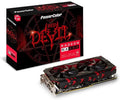 Open Box POWER COLOR Radeon RX 580 8GB GDDR5 GRAPHICS CARD AXRX 580 8GBD5-3DH/OC