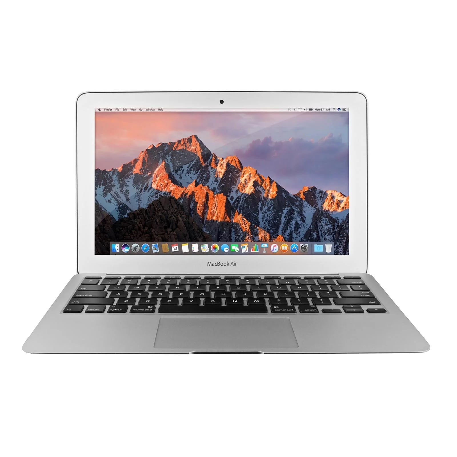 Restored Apple MacBook Air, 11.6 Laptop, Intel Core i5, 4GB RAM, 128GB SSD, Mac OS, Silver, MJVM2LL/A (Refurbished)