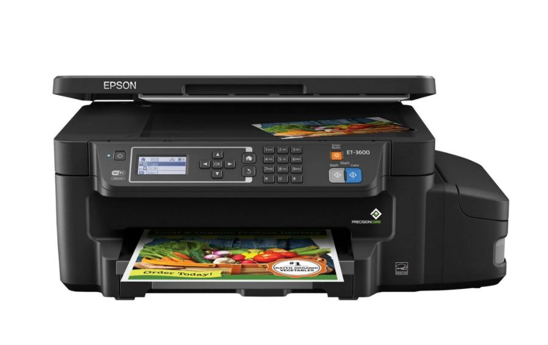Epson? Expression ET-3600 EcoTank? All-In-One Wireless Printer, Copier, Scanner