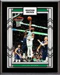 Jaylen Brown Boston Celtics 10.5 x 13 Sublimated Player Plaque