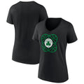 Women's Fanatics Branded Black Boston Celtics Team Pride V-Neck T-Shirt