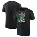 Men's Fanatics Branded Jayson Tatum Black Boston Celtics Competitor T-Shirt