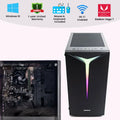Gigatech Gaming Apollo 5 AMD Ryzen 5 5600G, 6 Core 16GB DDR4 RAM Desktop with Built in Wi-Fi, Windows 10