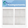 2-Pack BBQ Grill Cooking Grates Replacement Parts for Weber GENESIS S-320 NG (2008) - Compatible Barbeque Grid 19 1/2