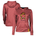 Women's Red Maryland Terrapins Volleyball Pullover Hoodie