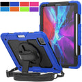 iPad PRO 11 2018 1 PRO 11 2020 2 PRO 11 2021 3 PRO 11 2022 4 [ Pro 11 1st 2nd 3rd 4th ] A2377 A2459 A2301 A1980 A1934 A2013 A2228 A2068 A2230 A2759 A2759 A2435 A2761 Kick Stand Rugged Case - Blue