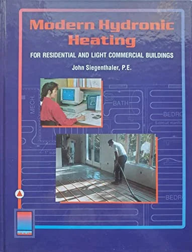 Pre-Owned: Modern Hydronic Heating for Residential and Light Commercial Buildings (Heating Ventilation/Air Conditioning) (Hardcover, 9780827365957, 0827365950)