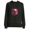 COMIO I FOUGHT LIKE A GIRL AND WON. volleyball Pink Ribbon Women Hoodie Black
