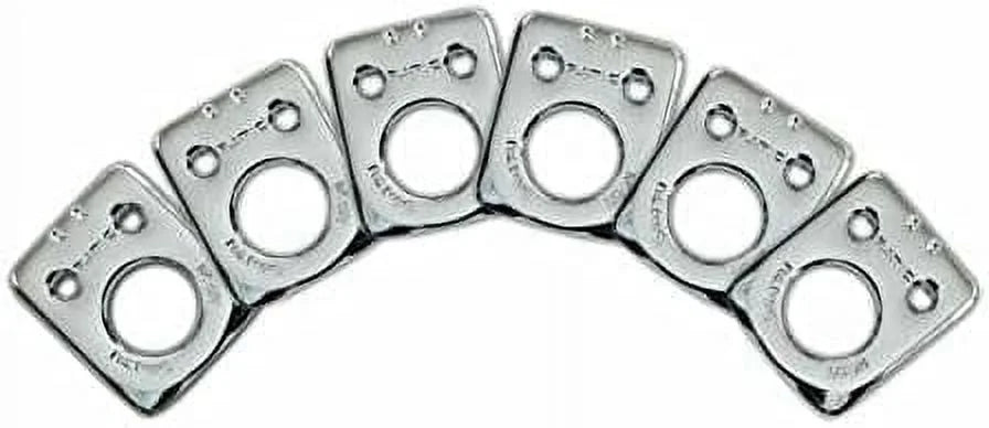 Ratio Invisomatch Premium Mounting Plates For Fender Style 2 Pin Hole -