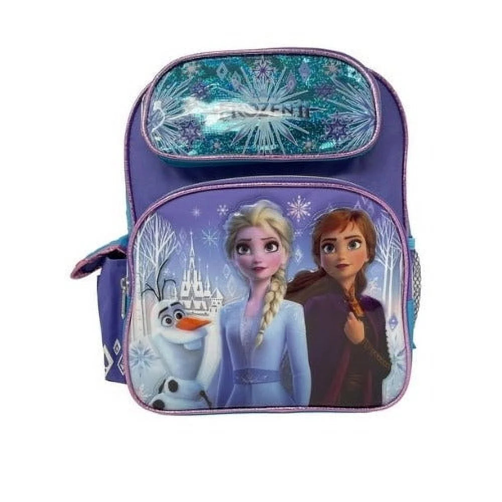 Backpack - Disney - Frozen 2 Elsa Olaf and Anna 12