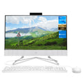 HP All-in-One Desktop, 21.5 FHD Screen, Intel Celeron J4025, 16GB RAM, 512GB SSD, Webcam, HDMI, Media Card Reader, Wi-Fi, Wired KB & Mouse, Windows 11 Home