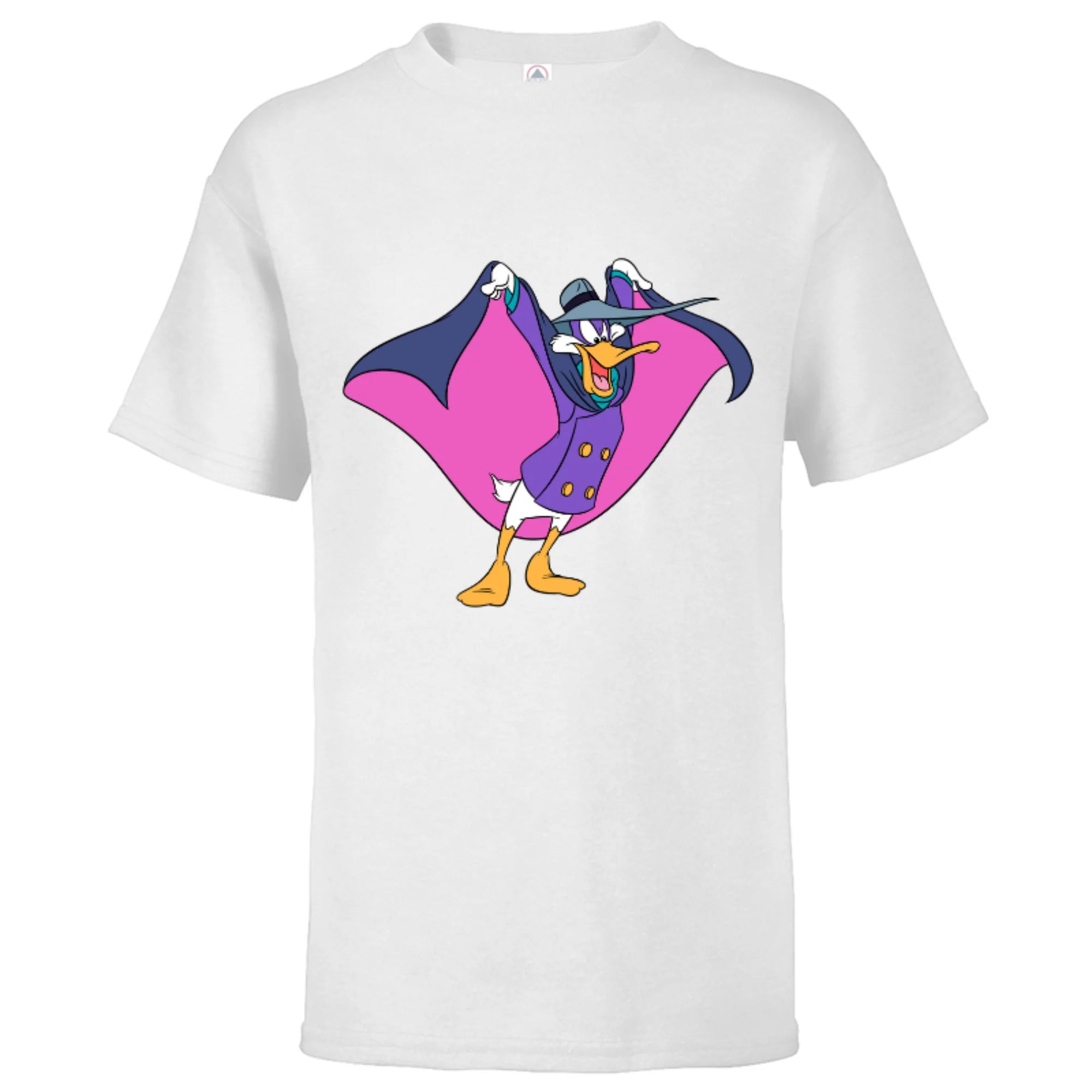 Disney Darkwing Duck - Short Sleeve T-Shirt for Kids -Customized-White
