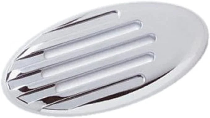 Marinco 11225 Chrome Plated Snap-In Grill for 11079 and 11098, OEM