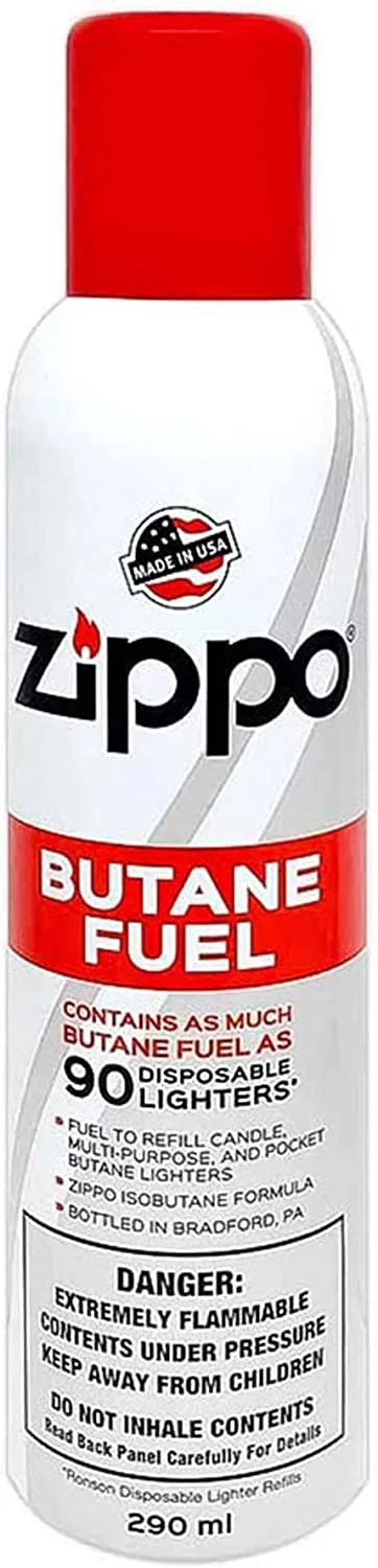 Zippo Butane Fuel, 5.82 oz, 6 Pack