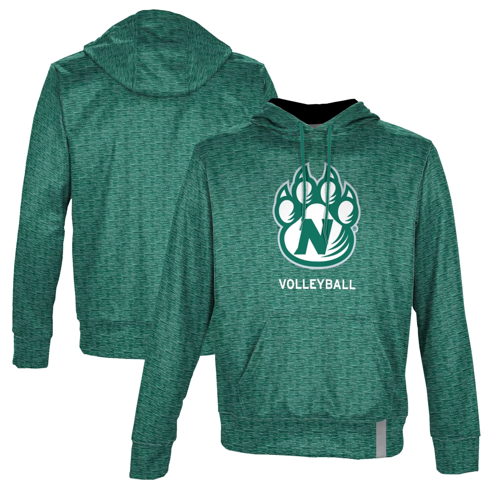 Men's ProSphere Green Northwest Missouri State Bearcats Volleyball Name Drop Pullover Hoodie