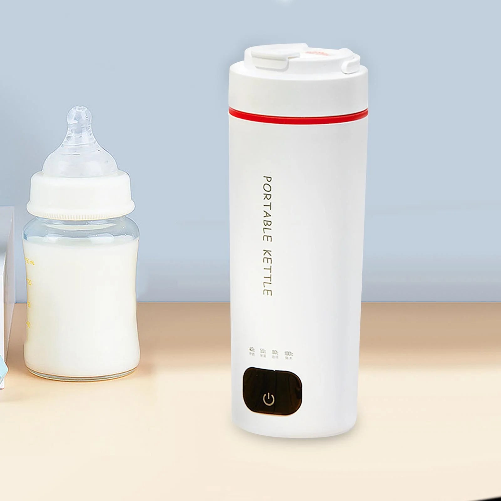 Portable Electric Heating Kettle, Fast Boiling Water Temperature Settings, Tea Coffee Kettle Water Boiler for Chocolate Home