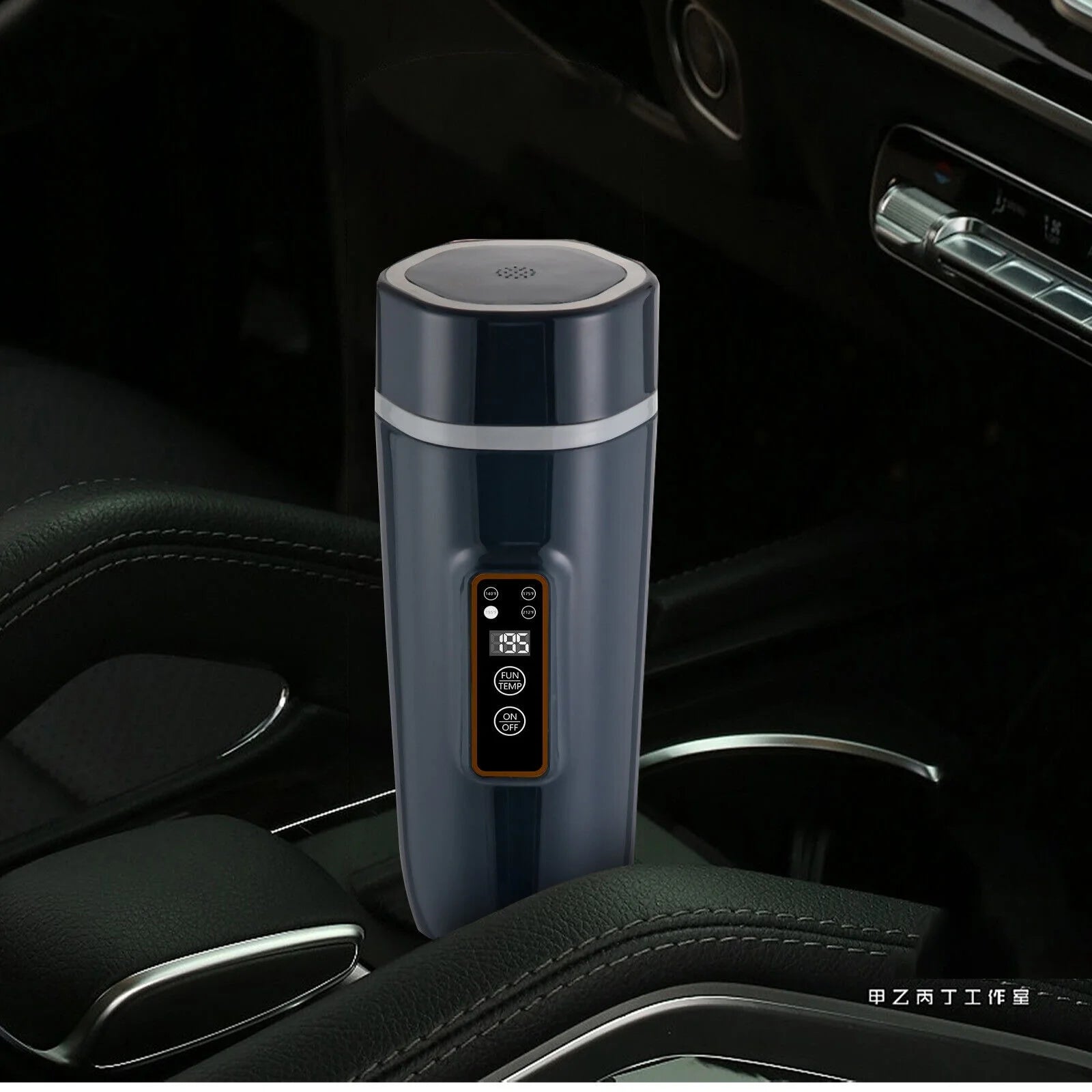 350ml Travel Electric Kettle Car Heating Cup Portable Tea Coffee Thermal Mug Water Boiler
