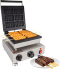 Stick Waffle Maker | Waffles On A Stick | Waffle Iron (Rectangular (6 Pcs))
