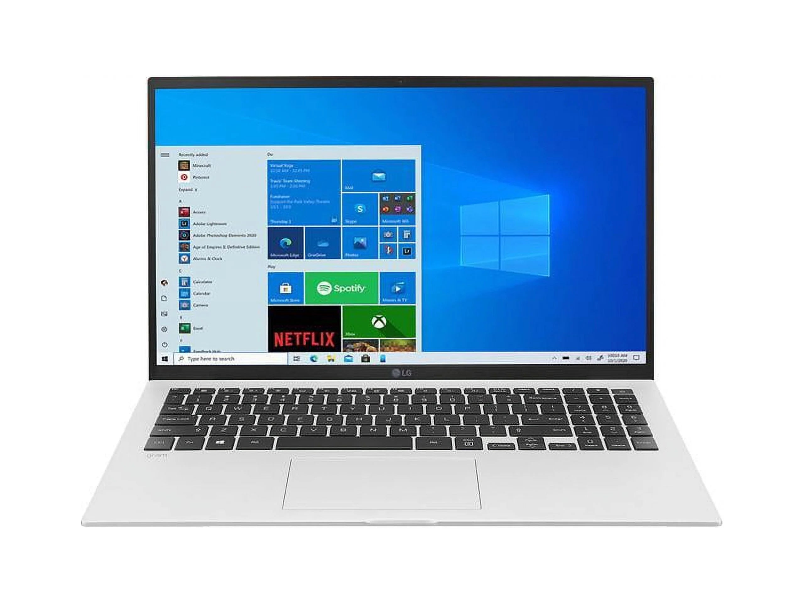 LG Gram Laptop Intel Core i7 11th Gen 1165G7 (2.80GHz) 16GB Memory 1 TB M.2 SSD Intel Iris Xe Graphics 15.6 Windows 10 Pro 64-bit 15Z90P-N.APS7U1