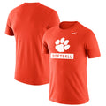 Men's Nike Orange Clemson Tigers Softball Drop Legend Slim Fit Performance T-Shirt