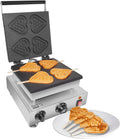 Sick Waffle Maker | Waffles On A Sick | Waffle Iron (Hear-Shaped (4 Pcs))